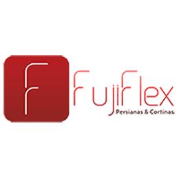 logo da empresa Fujiflex Persianas e Toldos